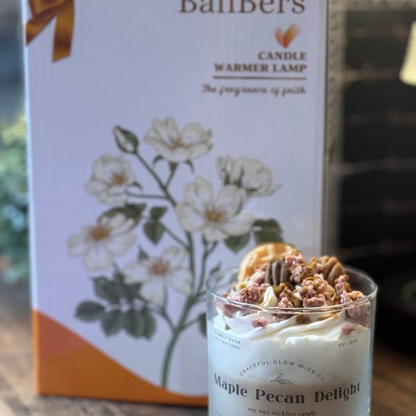 Maple Pecan Delight (wickless candle + warmer)